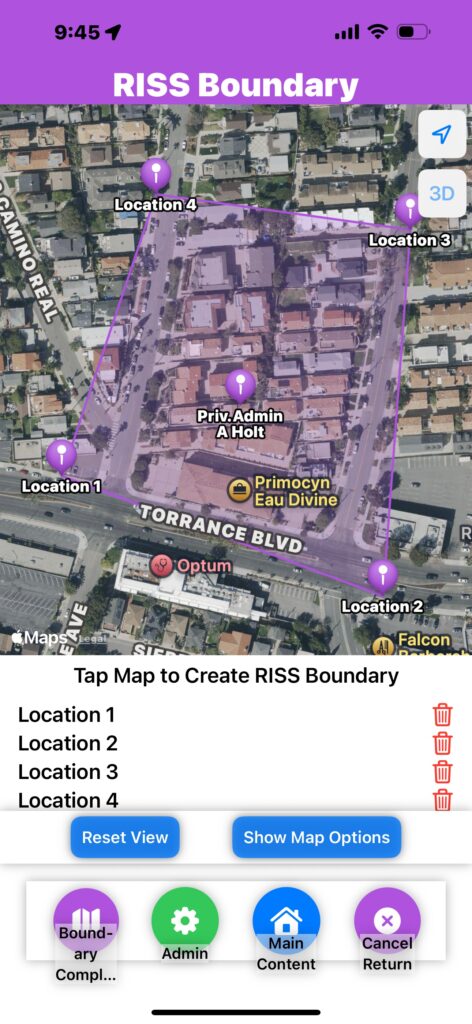 RISS Boundary Edit