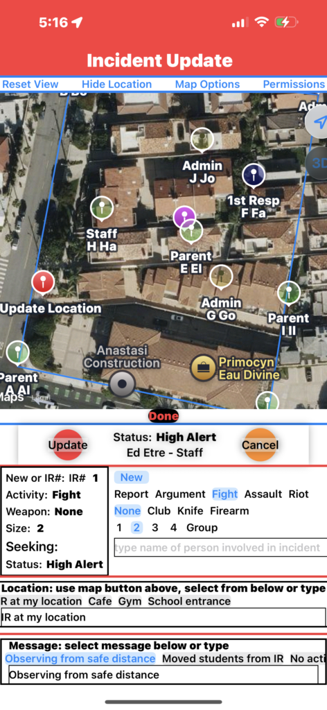 RISS Incident Update