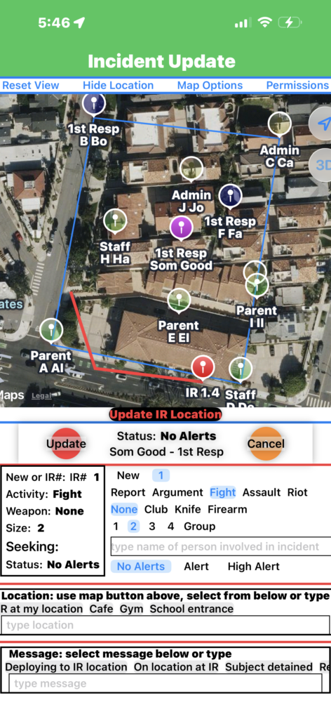 Incident Update